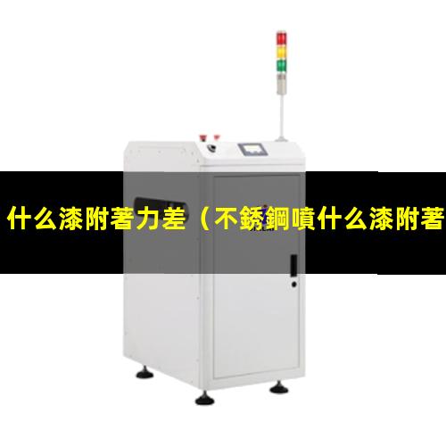 什么漆附著力差