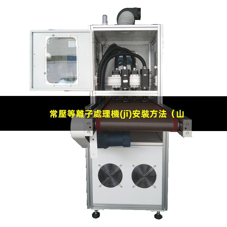 常壓等離子處理機(jī)安裝方法