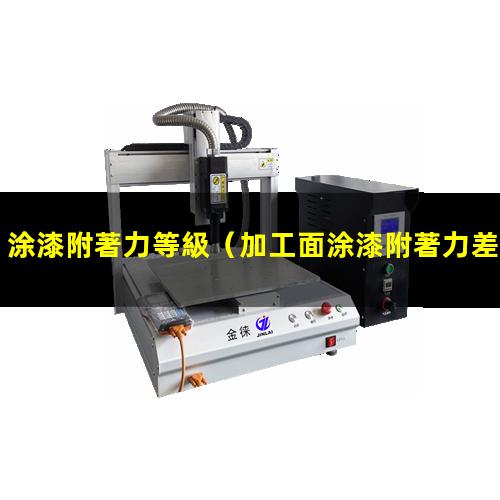 涂漆附著力等級
