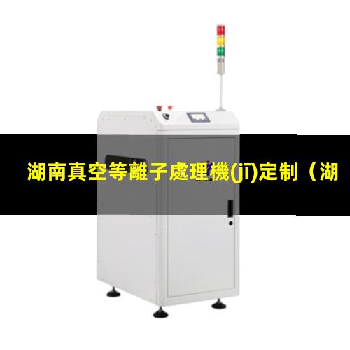 湖南真空等離子處理機(jī)定制