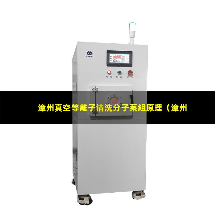 漳州真空等離子清洗分子泵組原理