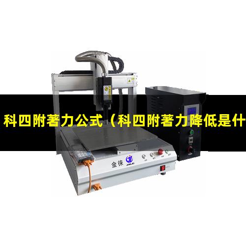 科四附著力公式