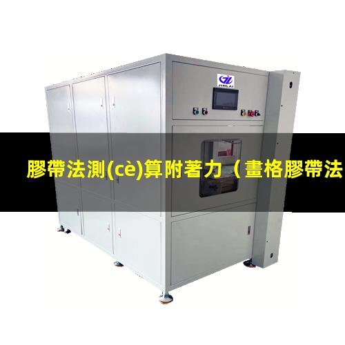 膠帶法測(cè)算附著力