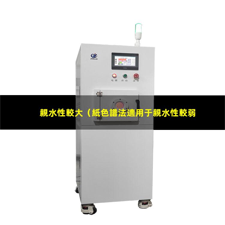 親水性較大