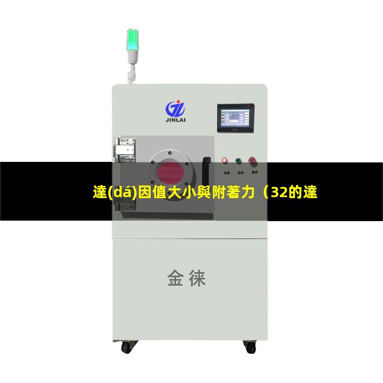 達(dá)因值大小與附著力