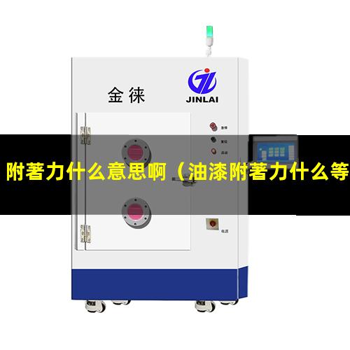 附著力什么意思啊