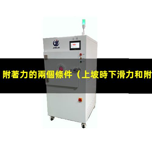 附著力的兩個條件