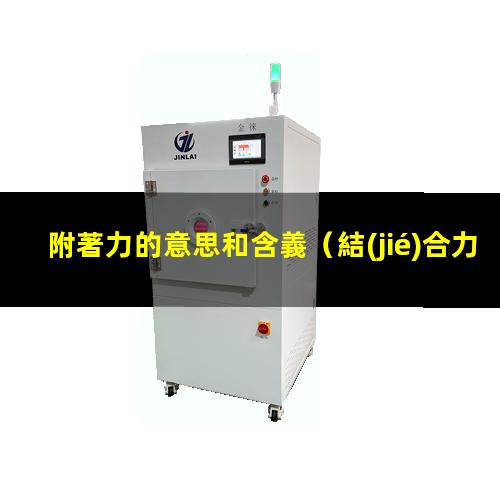 附著力的意思和含義